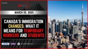 A group of immigrants arriving in Canada, symbolizing new opportunities and challenges in Canada