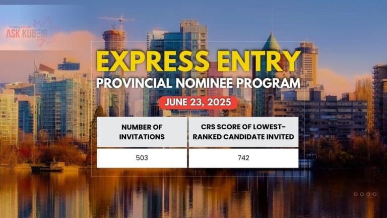 Express Entry Canada draw invites PNP candidates for permanent residence